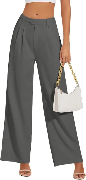 2025 Casaul Pants for Women Business Work Office Dress Pants Trousers with Pockets