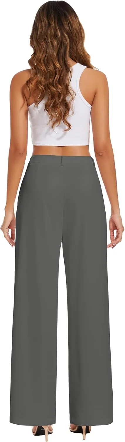 2025 Casaul Pants for Women Business Work Office Dress Pants Trousers with Pockets