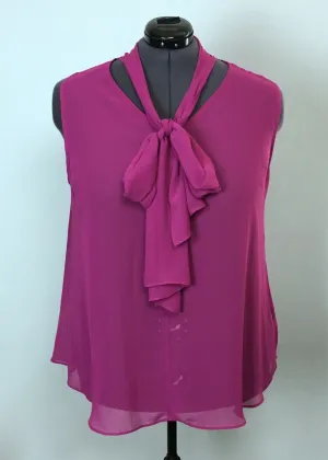 6th & LN Size 24 Fuchsia Top