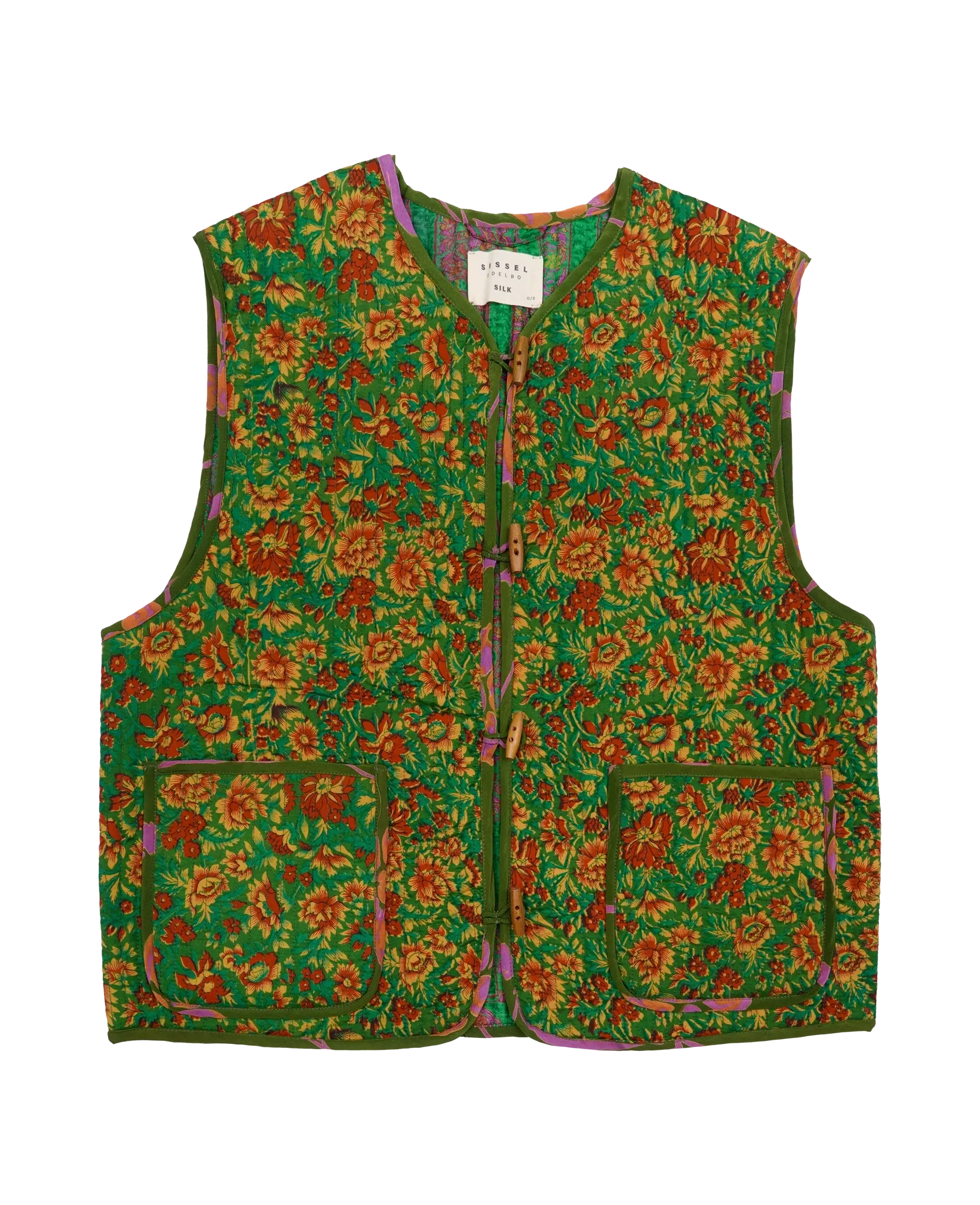 Amalie SILK Vest - No. 48