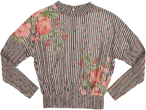 CAMELLIA-03-Striped Floral