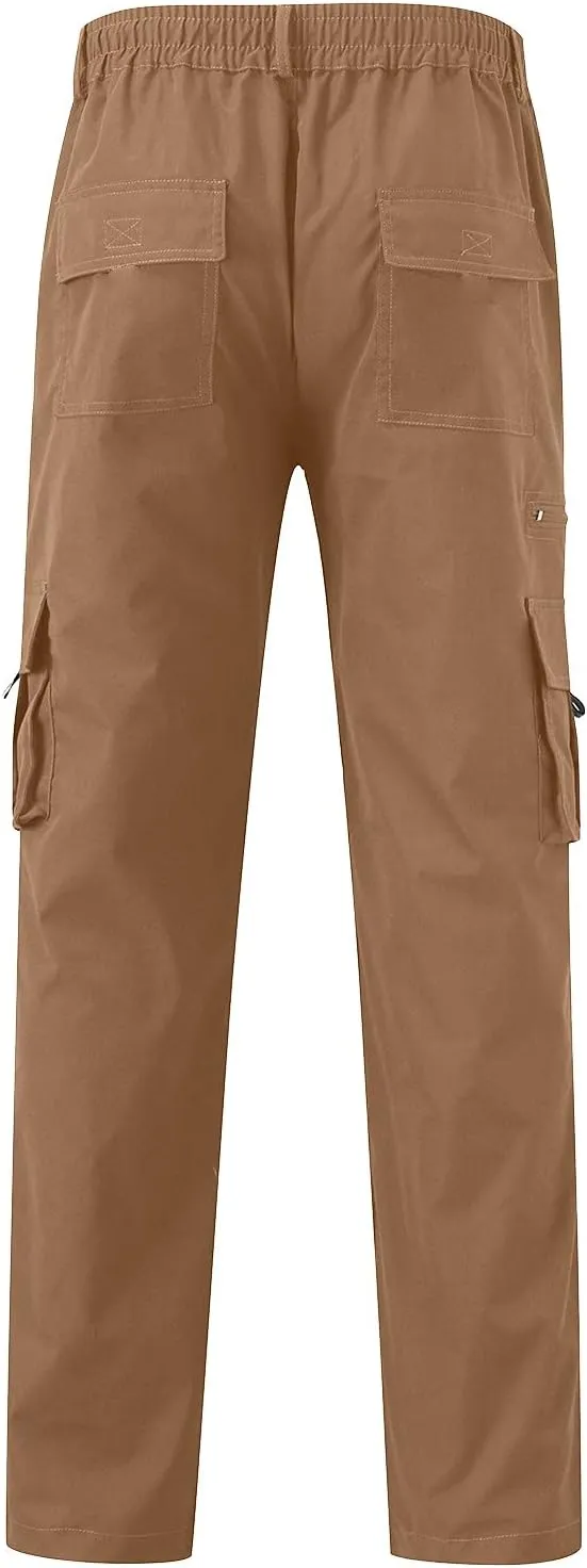 Cargo Pants for Men Jogger Club Running Athletic Sports Track Pants Hiking Sweat Pant Casual Straight Leg Work Trousers