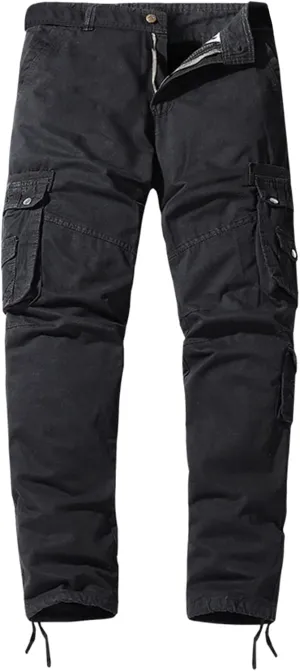 Cargo Pants for Men Joggers Pants Casual Gym Workout Track Pants Comfortable Slim Fit Tapered Sweatpants with Pockets