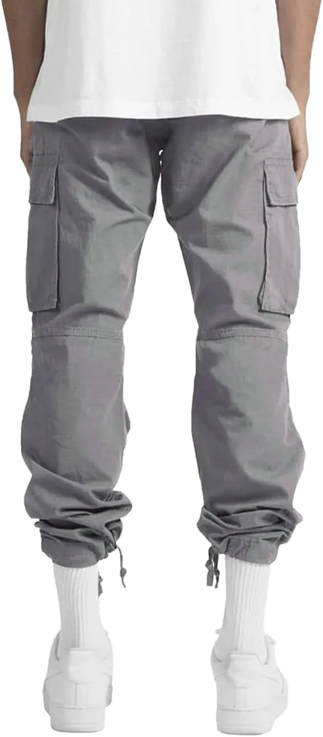 Cargo Pants for Men, Mens Fashion Cargo Pants Athletic Joggers Pants Chino Trousers Sweatpants Long Pants Workout Trousers