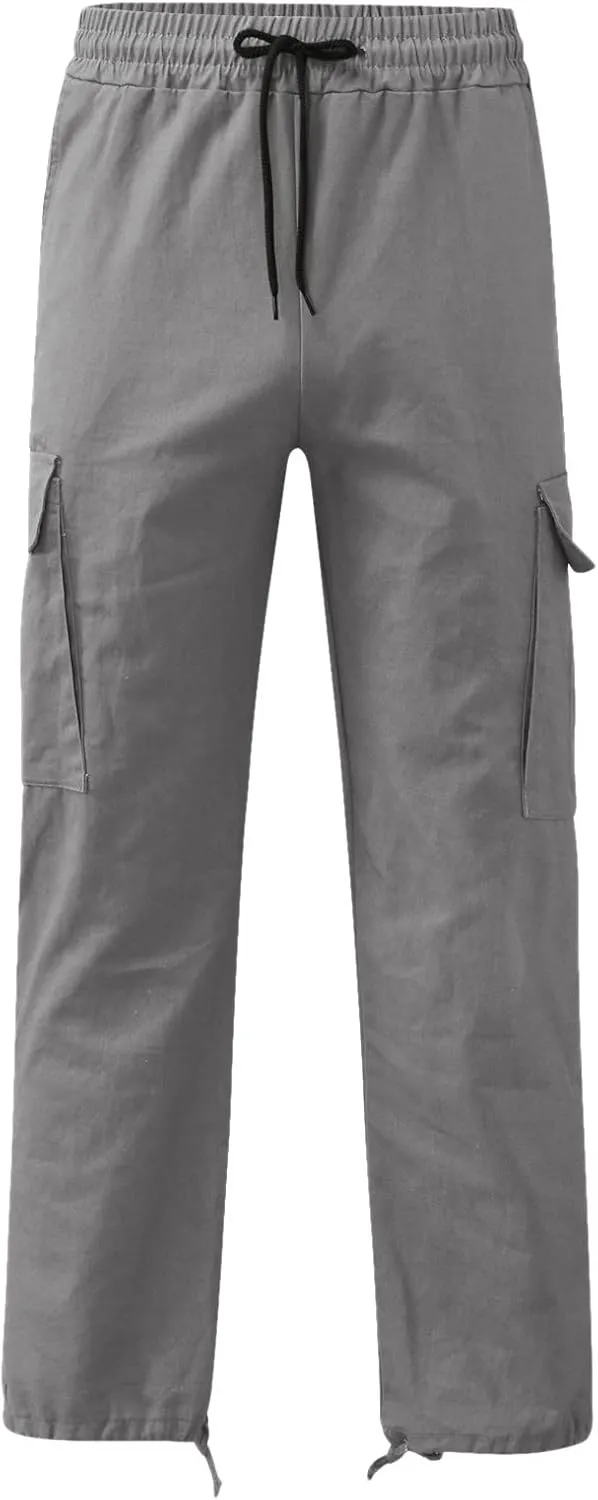 Cargo Pants for Men, Mens Fashion Cargo Pants Athletic Joggers Pants Chino Trousers Sweatpants Long Pants Workout Trousers