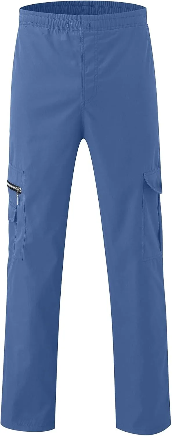 Cargo Pants for Men Relaxed Fit Loose Workout Jogger Cargo Pant Mens Sports Pants Men's Fashion Loose Handsome Pocket