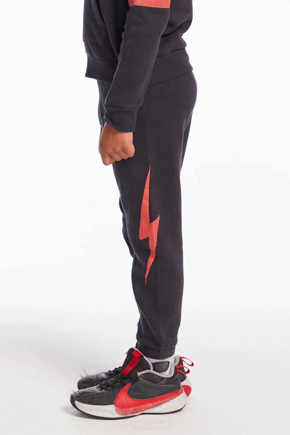CHA Red Bolt Jogger Pants