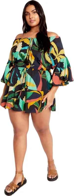 City Chic Harlow Playsuit