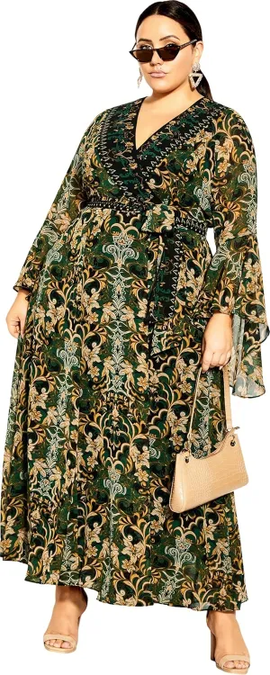 City Chic Women's Apparel Women's Avenue Plus Size Maxi Everly