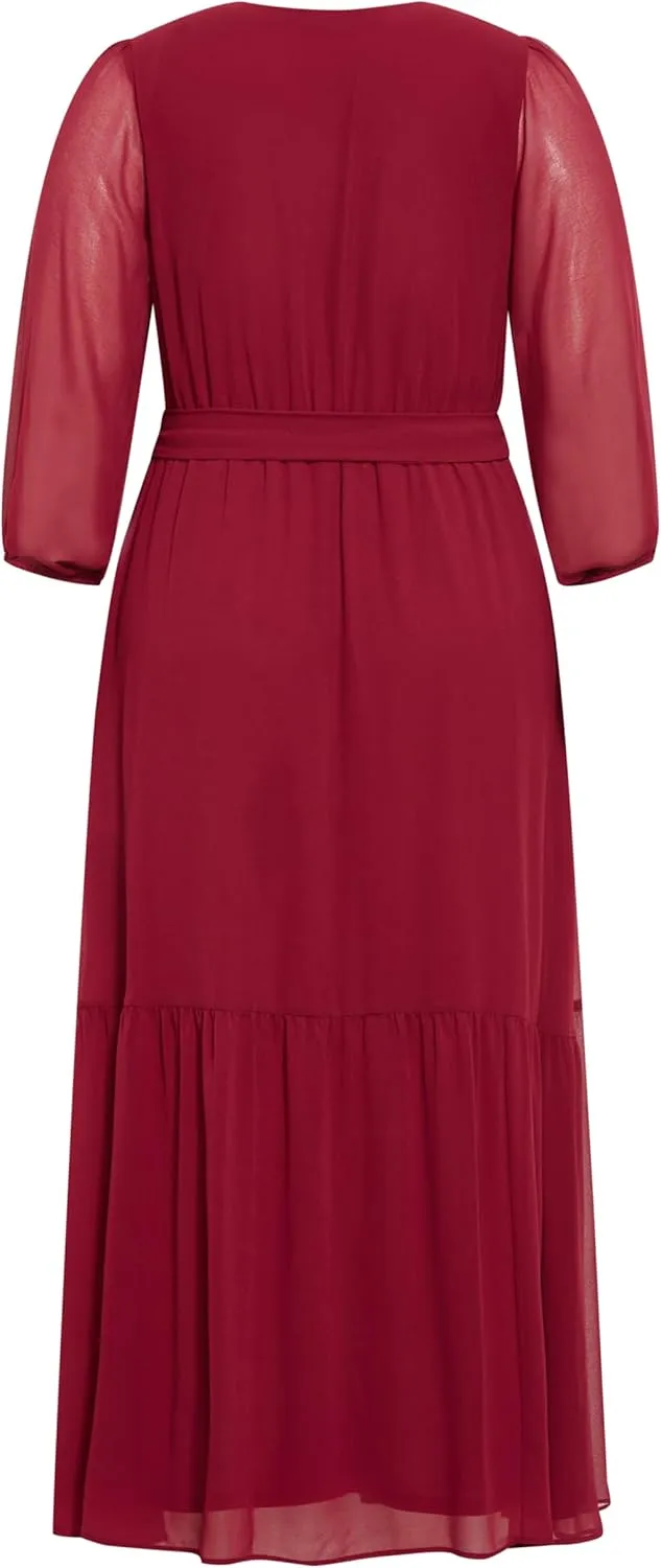 City Chic Women's Charlie Maxi Dress