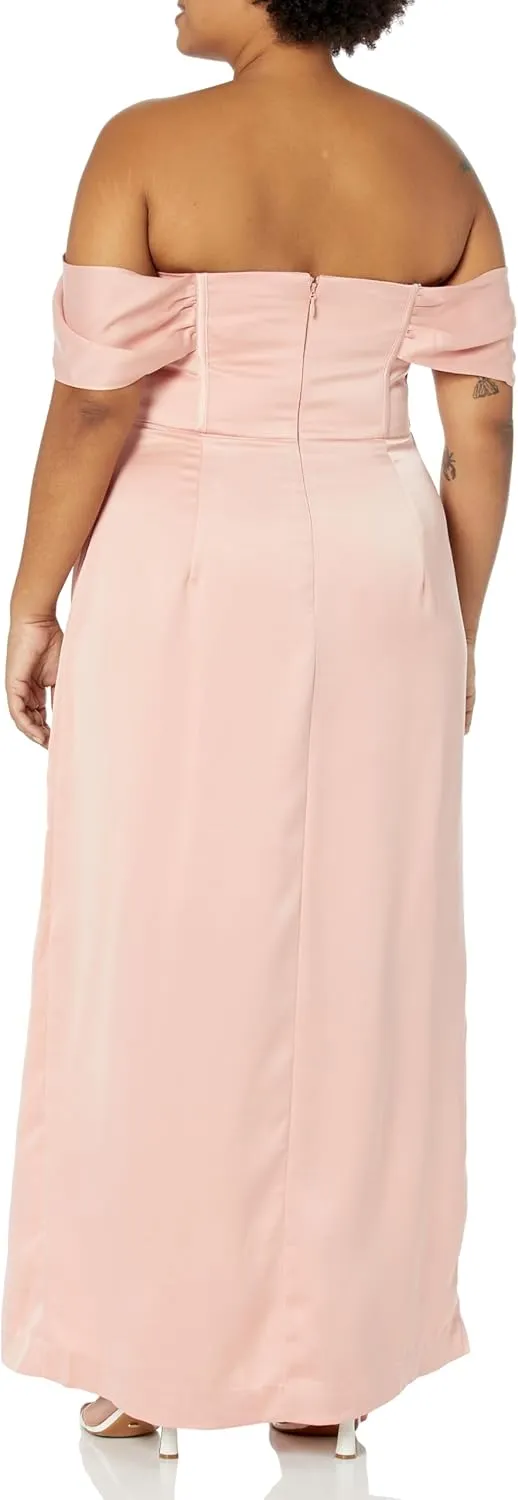 City Chic Women's Citychic Plus Size Maxi Forbidden Love