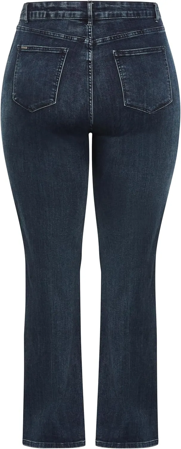 City Chic Women's Harley Ivy Straight Jean