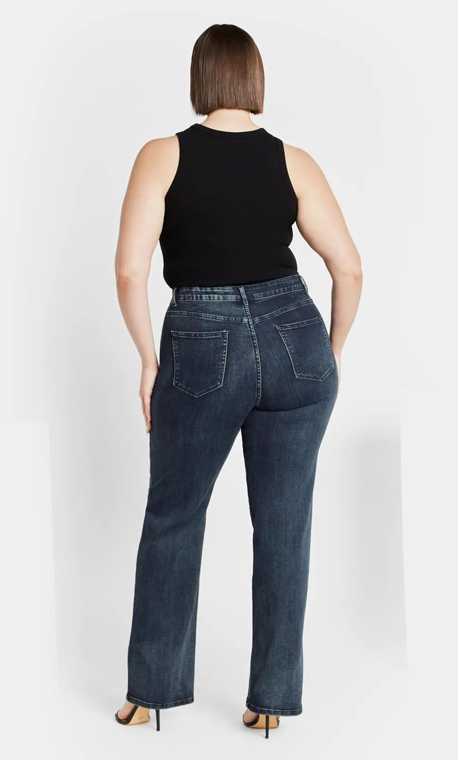 City Chic Women's Harley Ivy Straight Jean