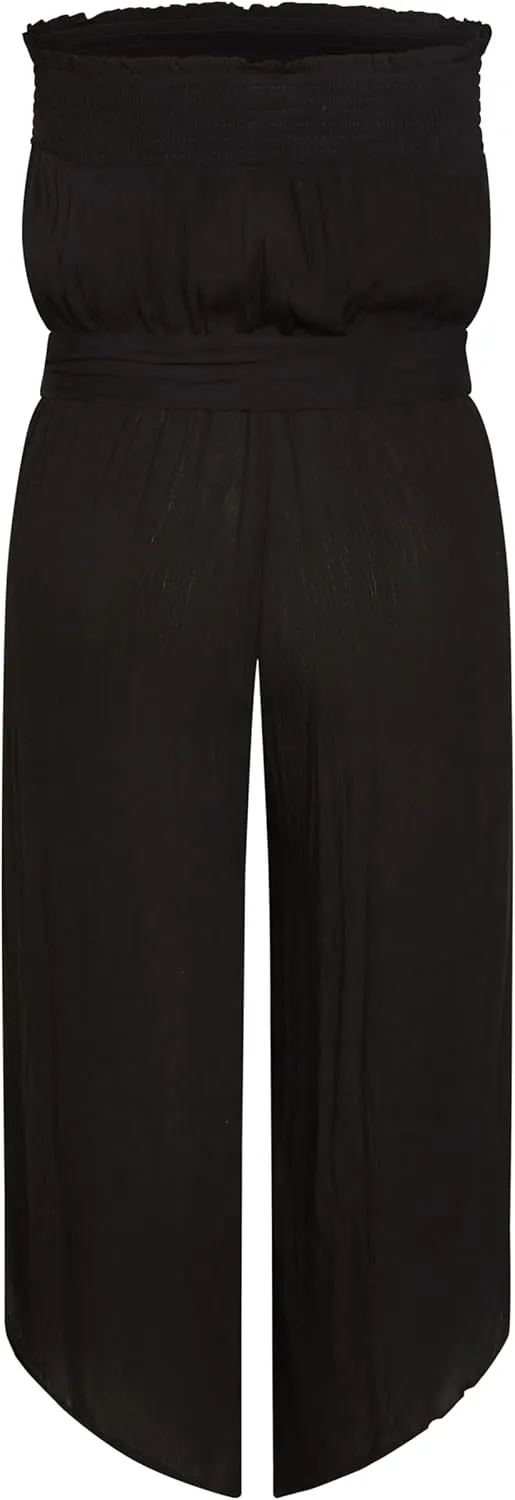 City Chic Womens Jumpsuit Holiday Sun