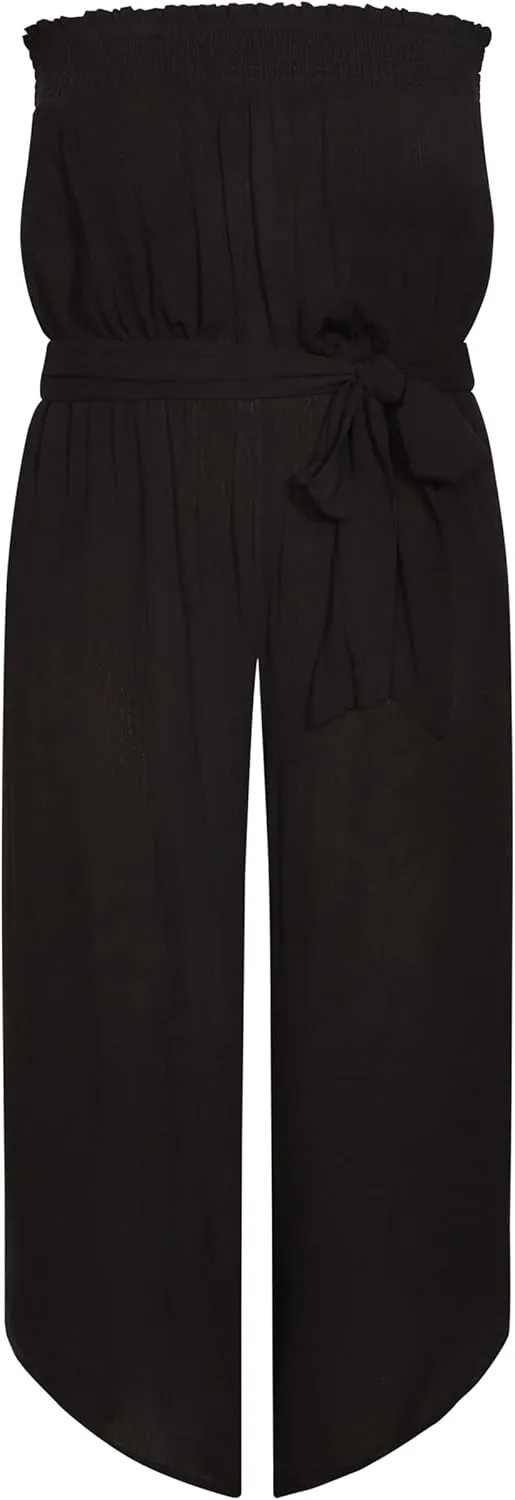 City Chic Womens Jumpsuit Holiday Sun
