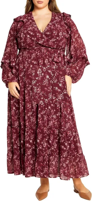 City Chic Women's Lila Maxi Dress