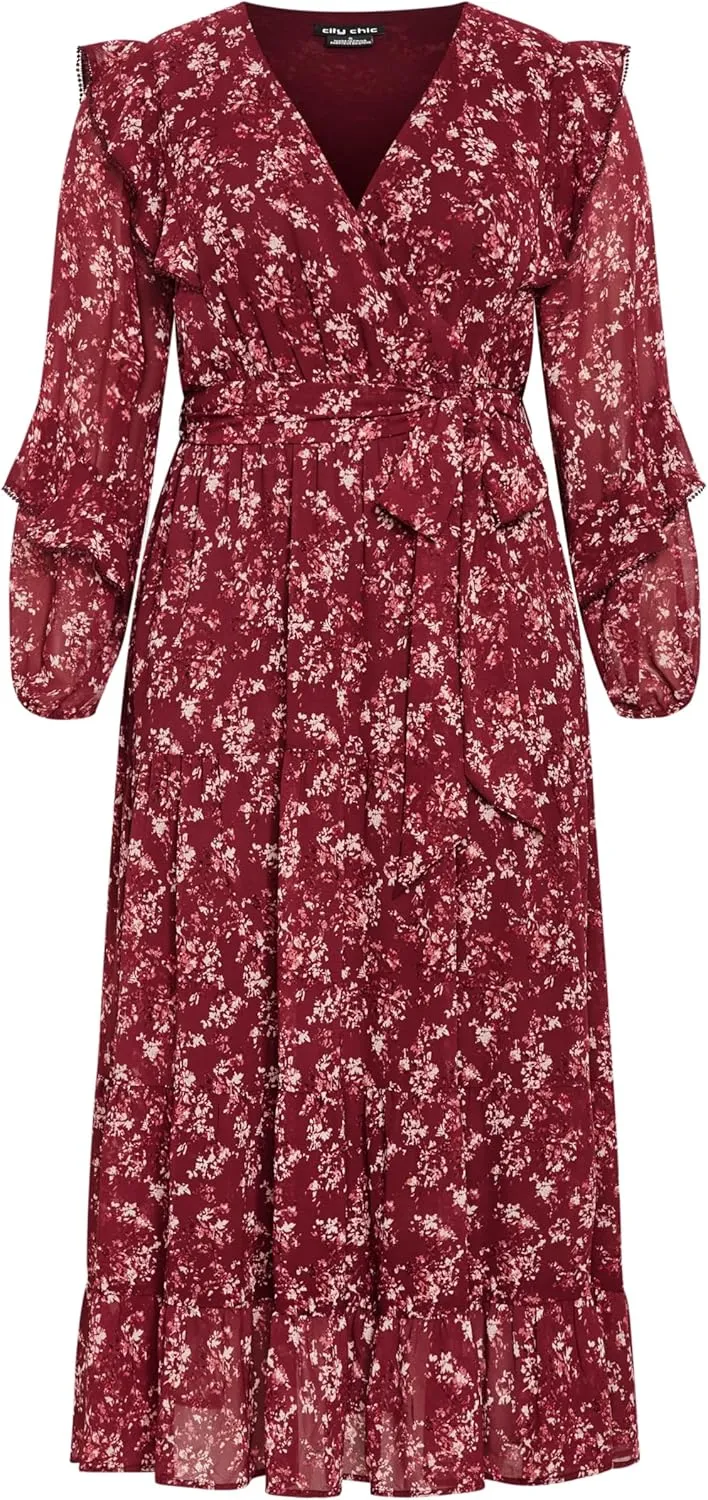 City Chic Women's Lila Maxi Dress