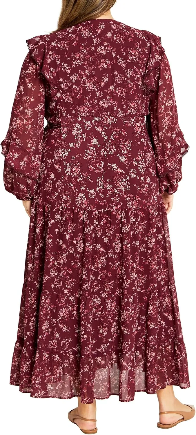 City Chic Women's Lila Maxi Dress