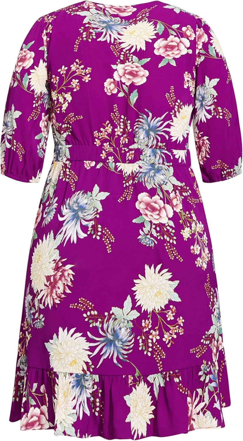 City Chic Women's Plus Size Dress Marina