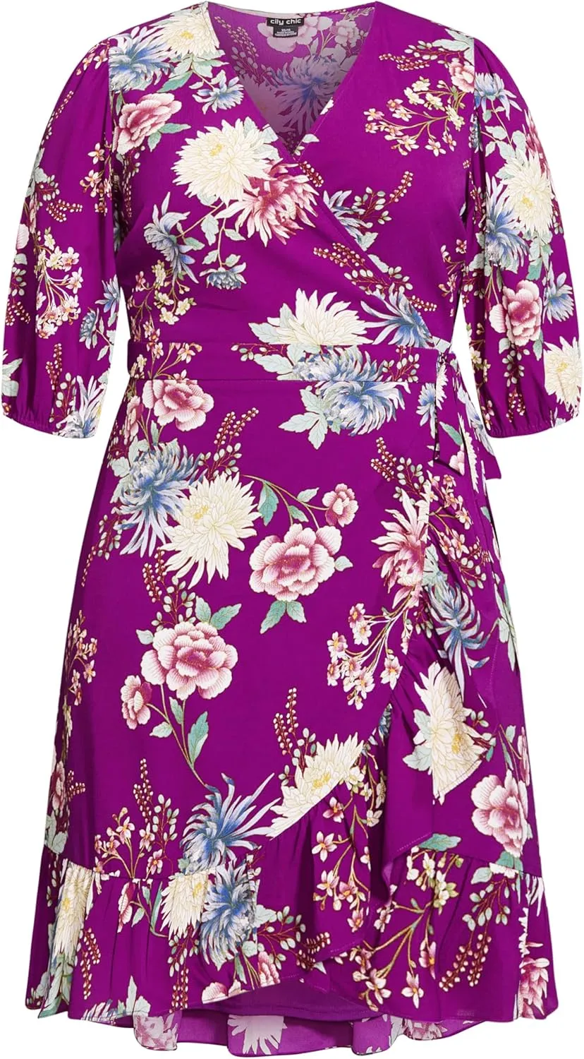 City Chic Women's Plus Size Dress Marina