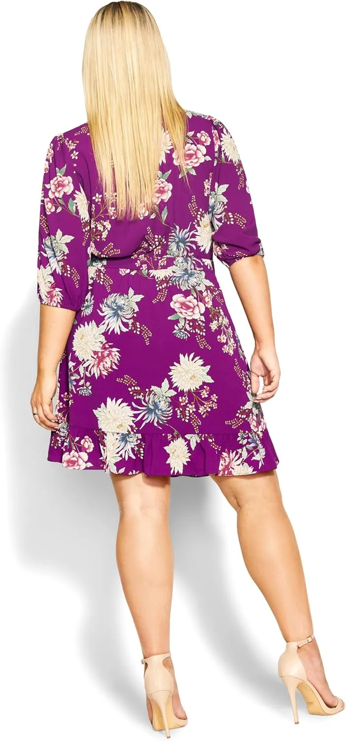 City Chic Women's Plus Size Dress Marina