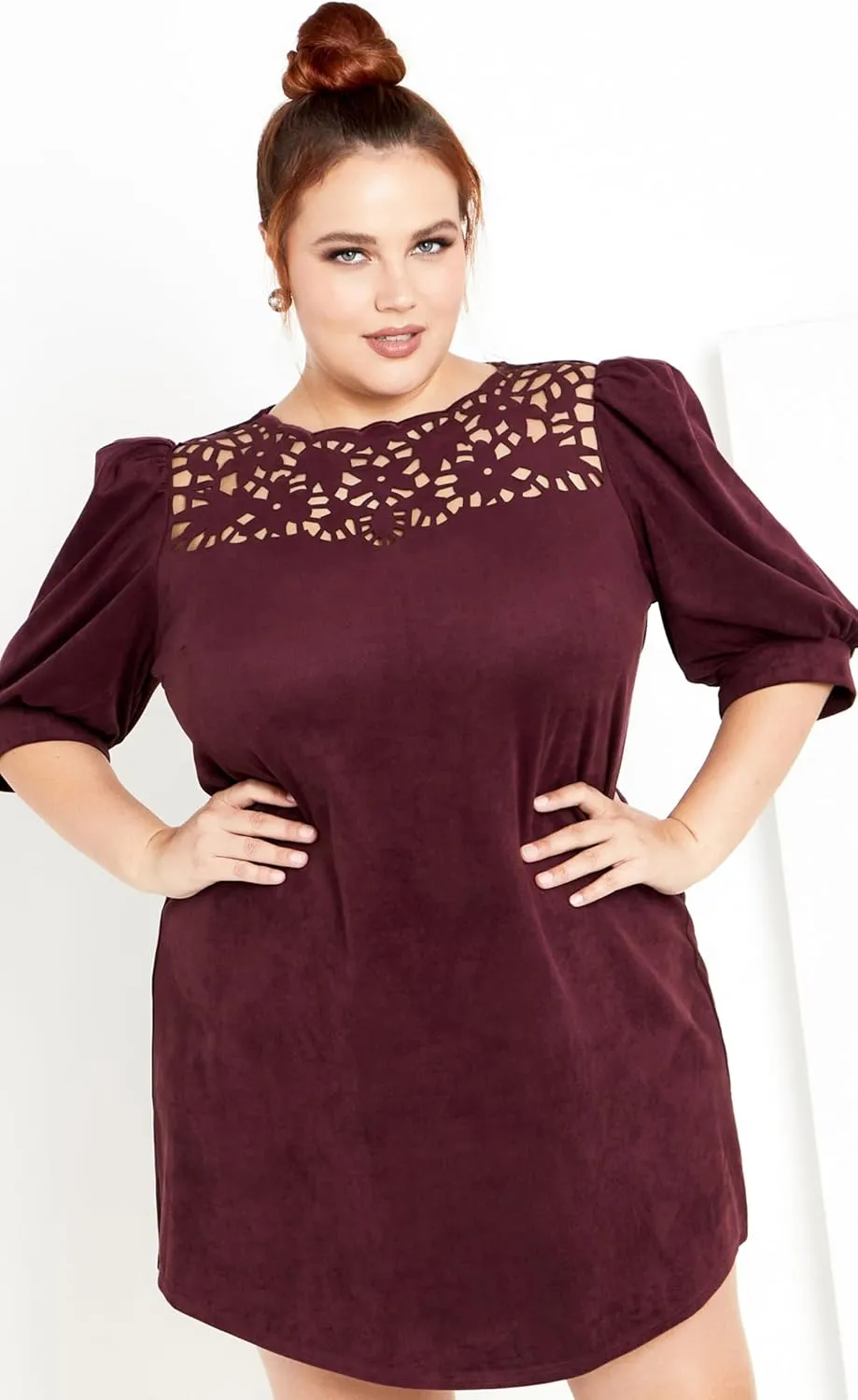 City Chic Women's Plus Size Dress-Whitney