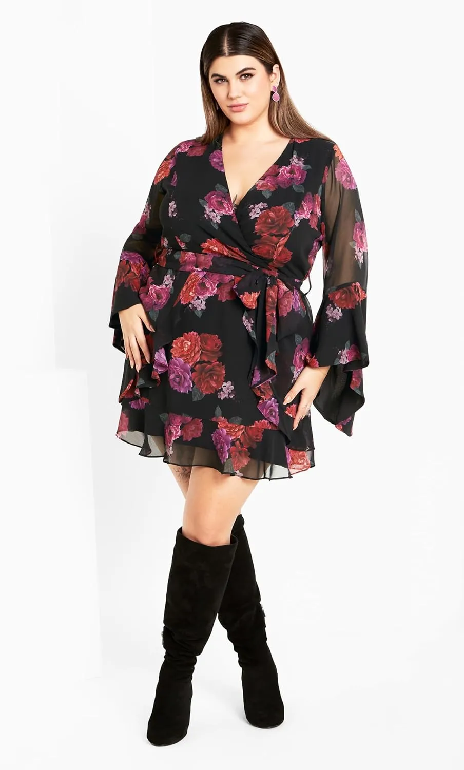 City Chic Women's Plus Size Gemma Dress