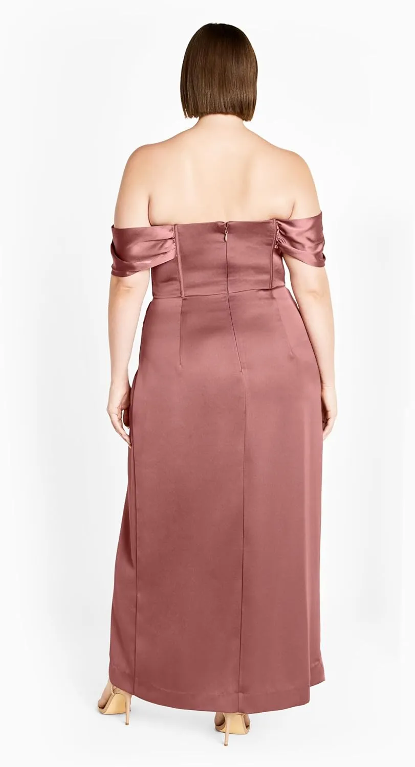 City Chic Women's Plus Size Maxi Dress - Forbidden Love
