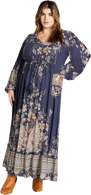 City Chic Women's Plus Size Maxi Faith Dress