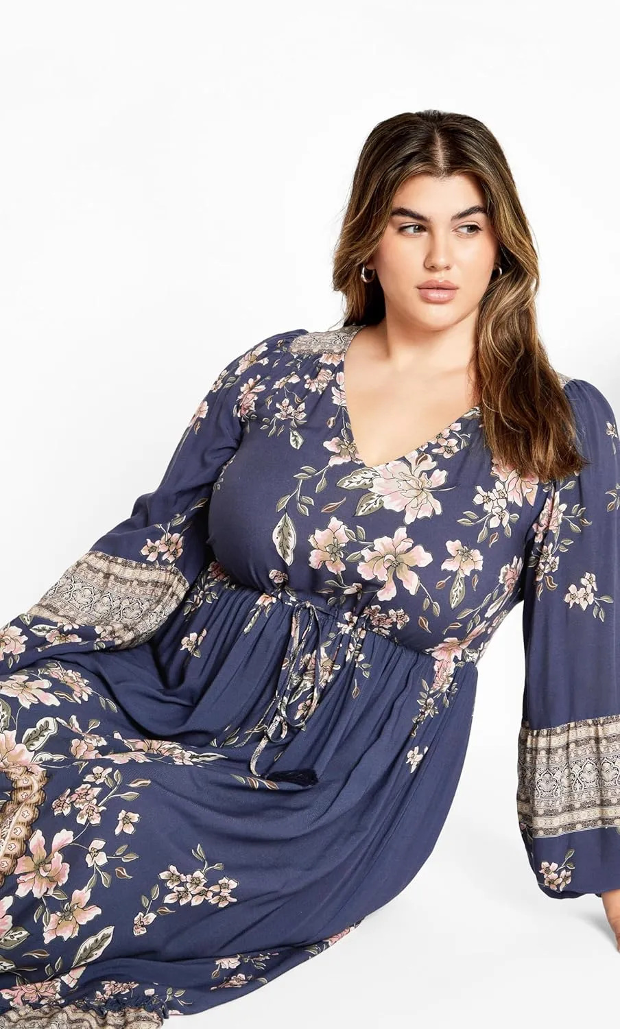 City Chic Women's Plus Size Maxi Faith Dress