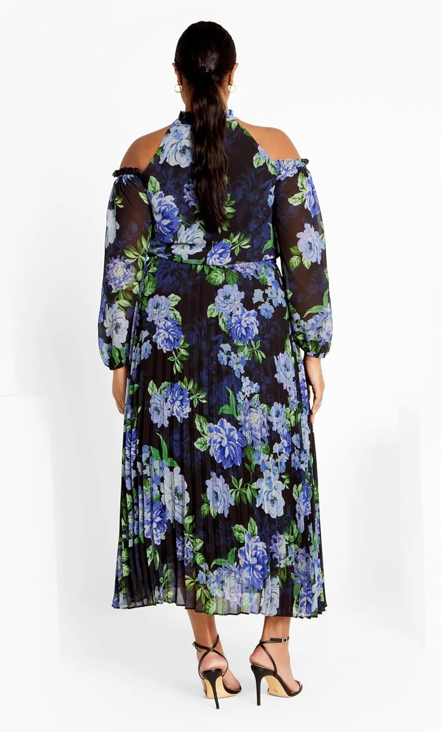 City Chic Women's Plus Size Maxi Promise PRT