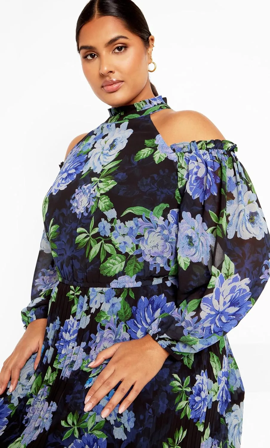 City Chic Women's Plus Size Maxi Promise PRT