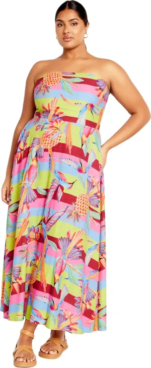 City Chic Women's Plus Size Saraya Maxi Dress