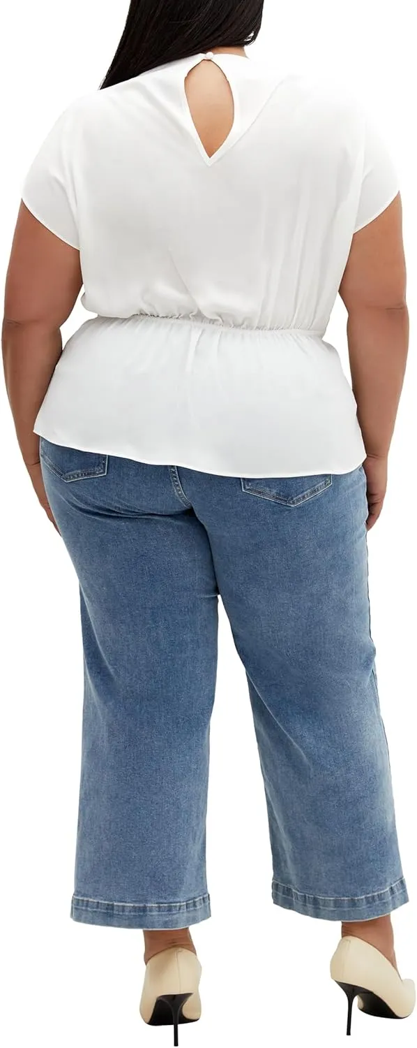 City Chic Women's Plus Size Top Temple Ave