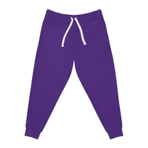 Comfortable Athletic Joggers - Purple
