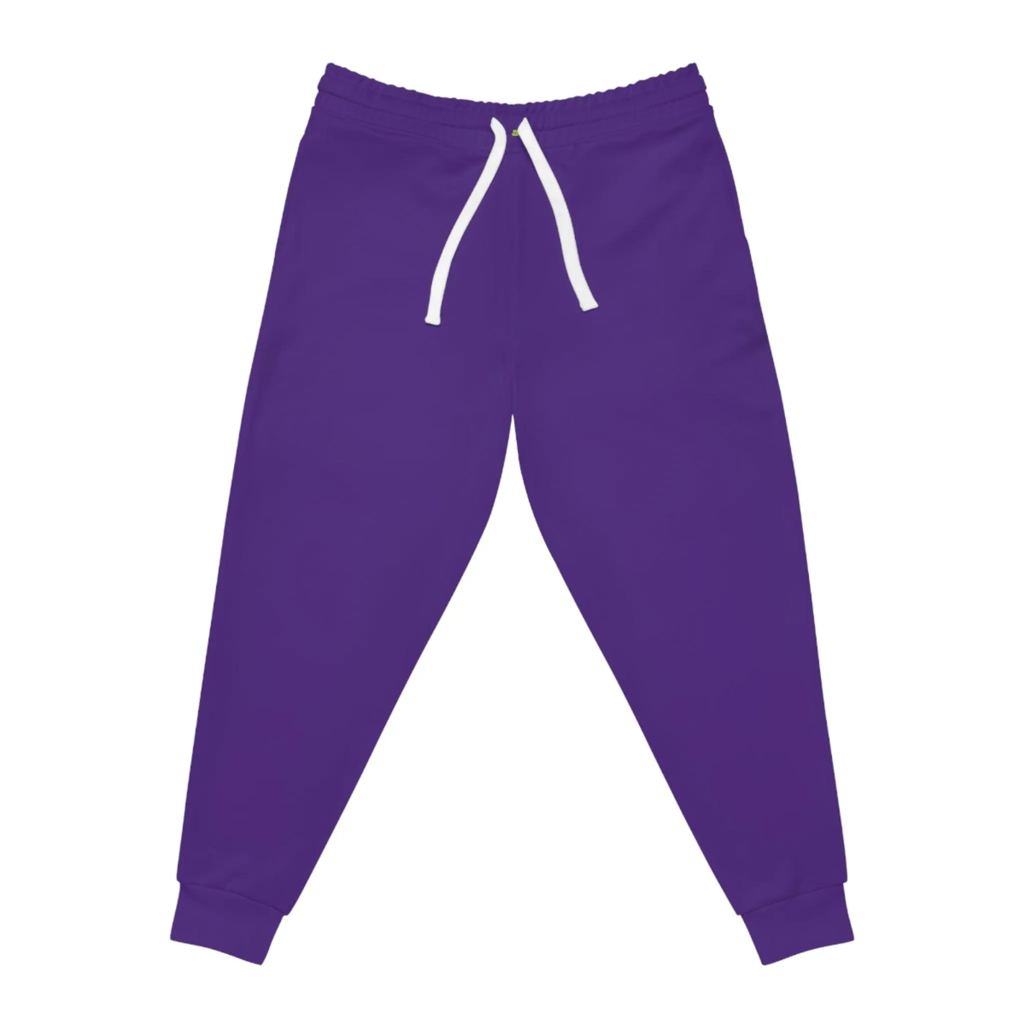 Comfortable Athletic Joggers - Purple