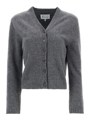 Cropped Wool Cardigan