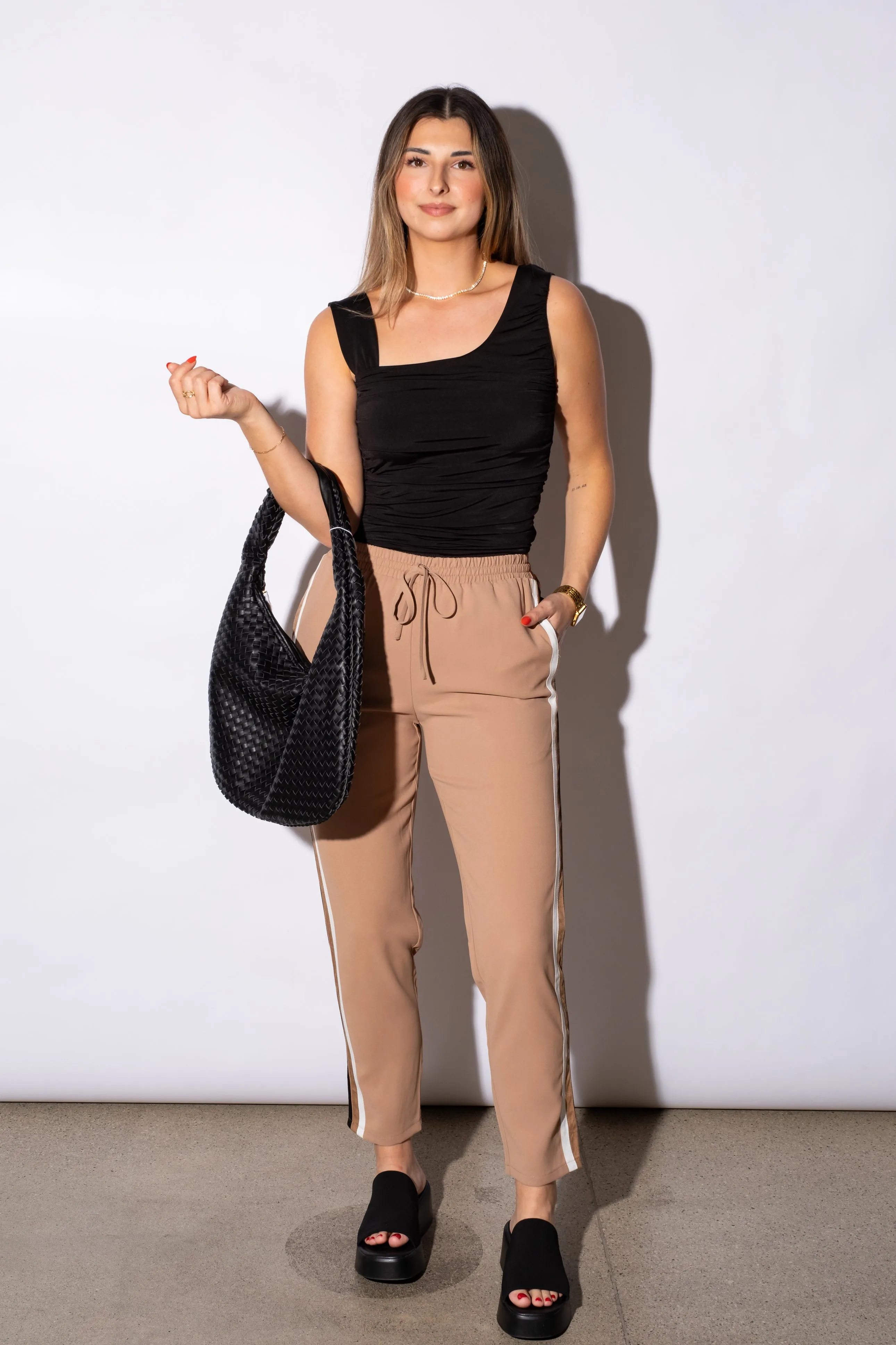 Davina Striped Joggers