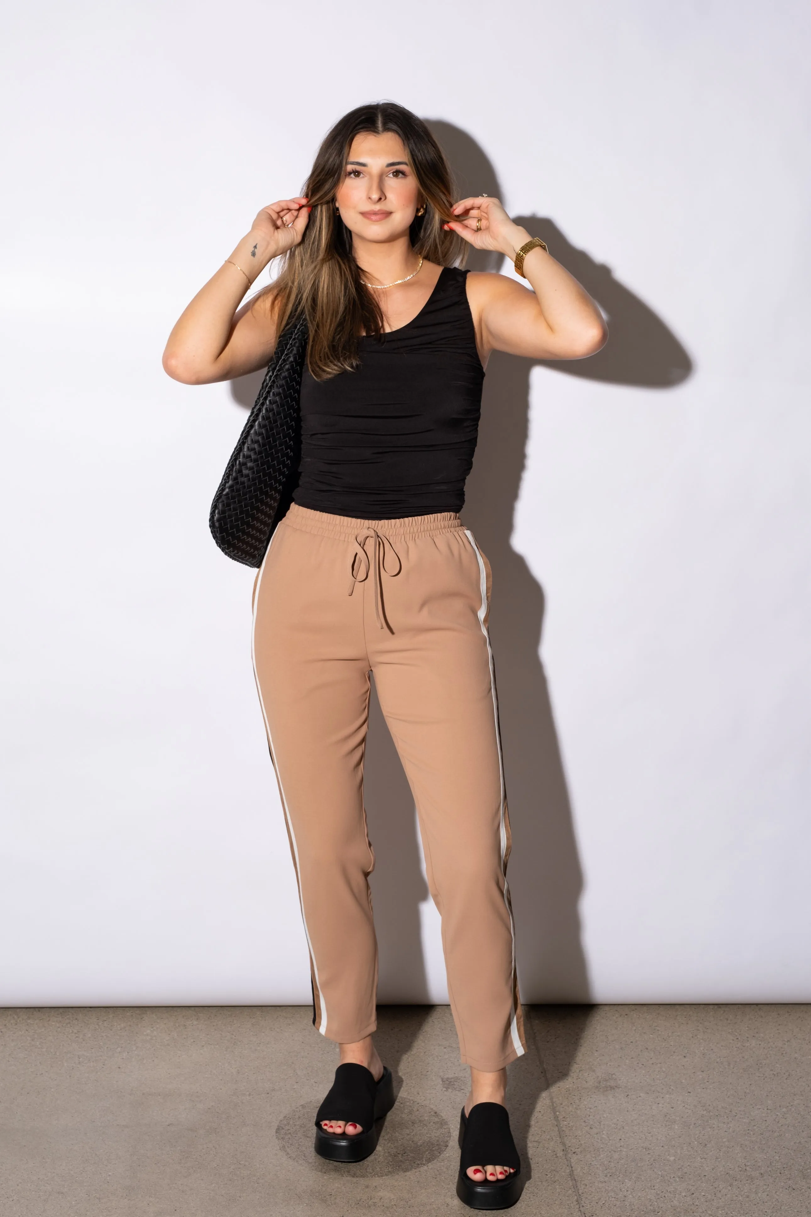 Davina Striped Joggers