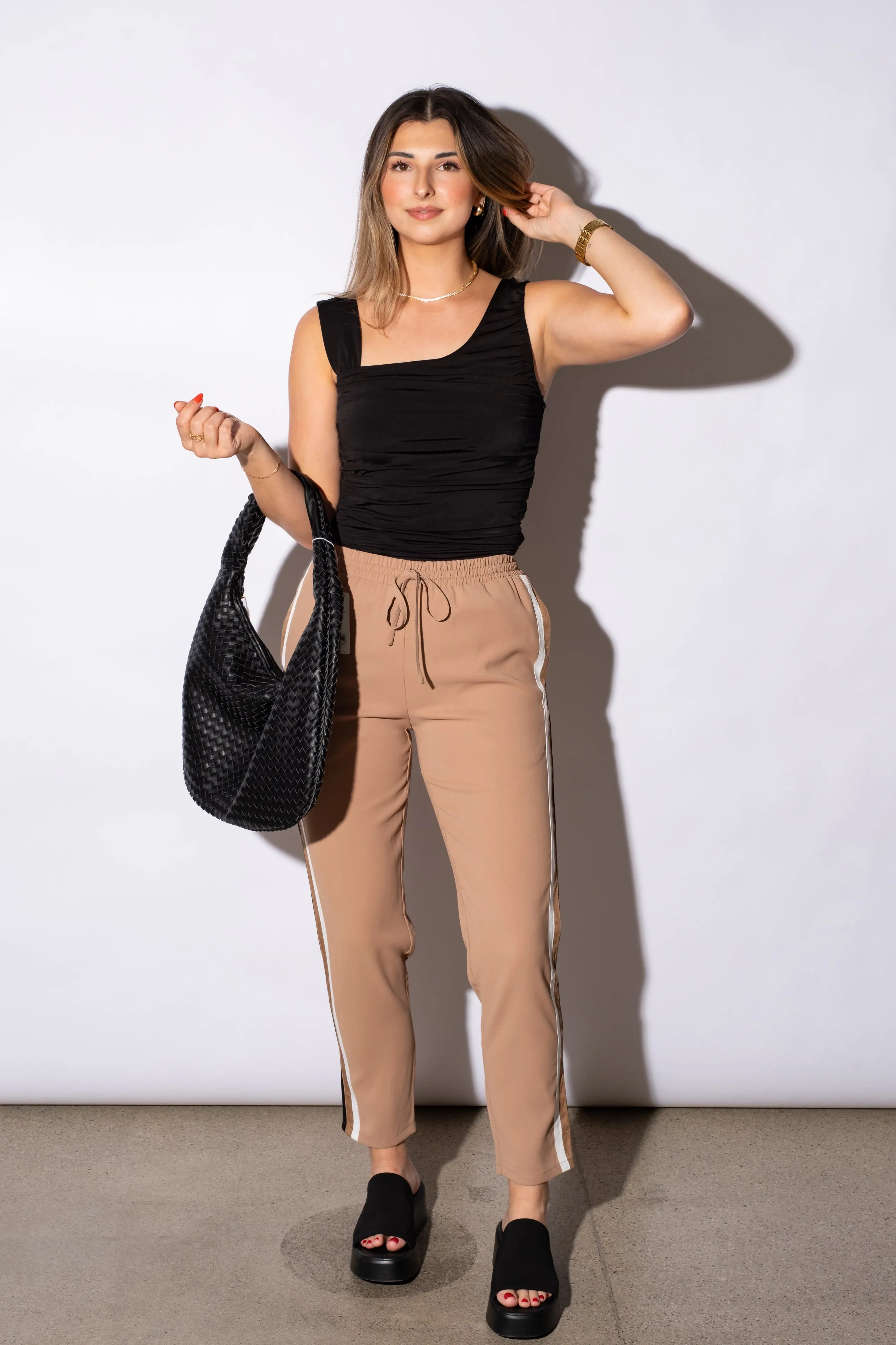 Davina Striped Joggers