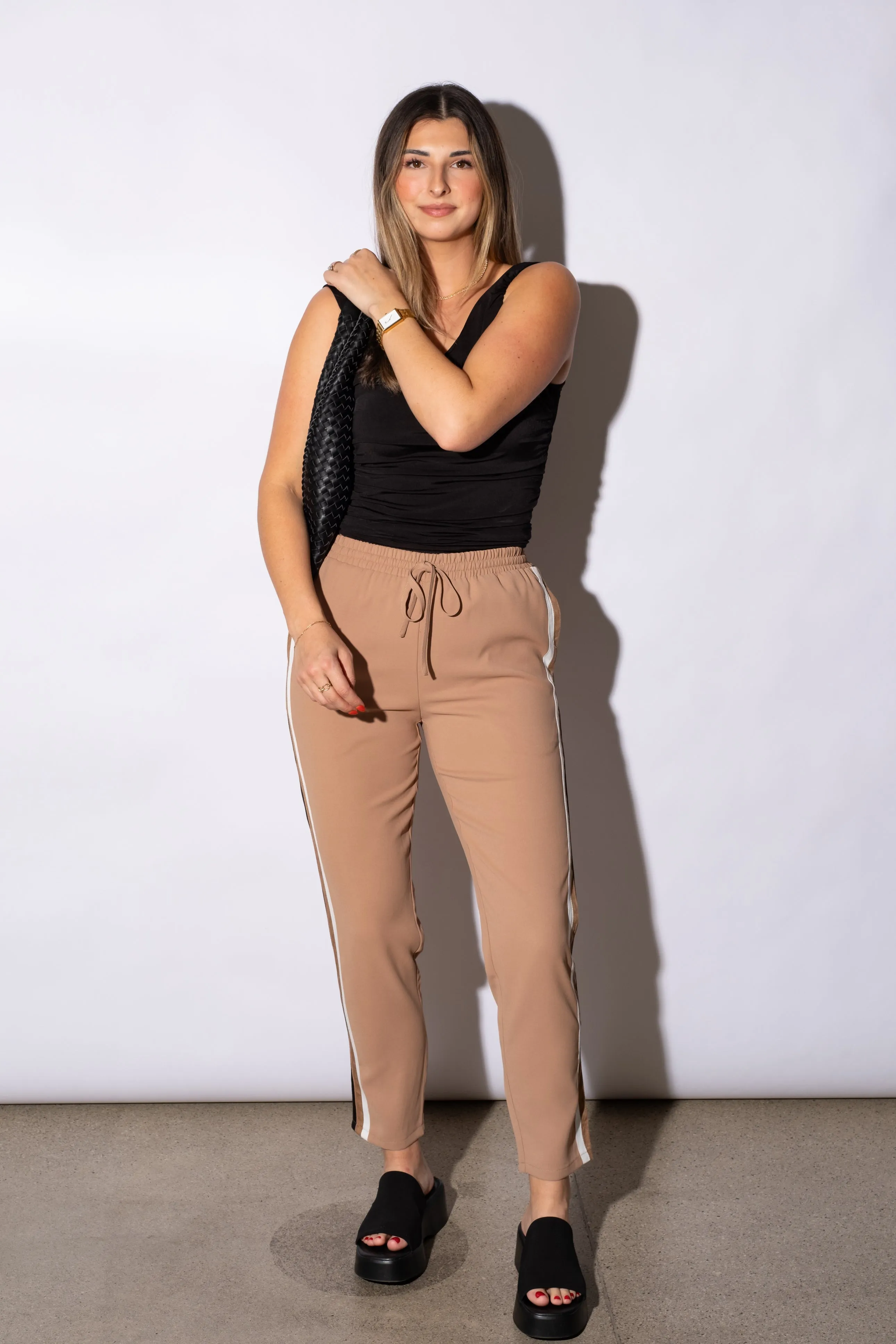 Davina Striped Joggers