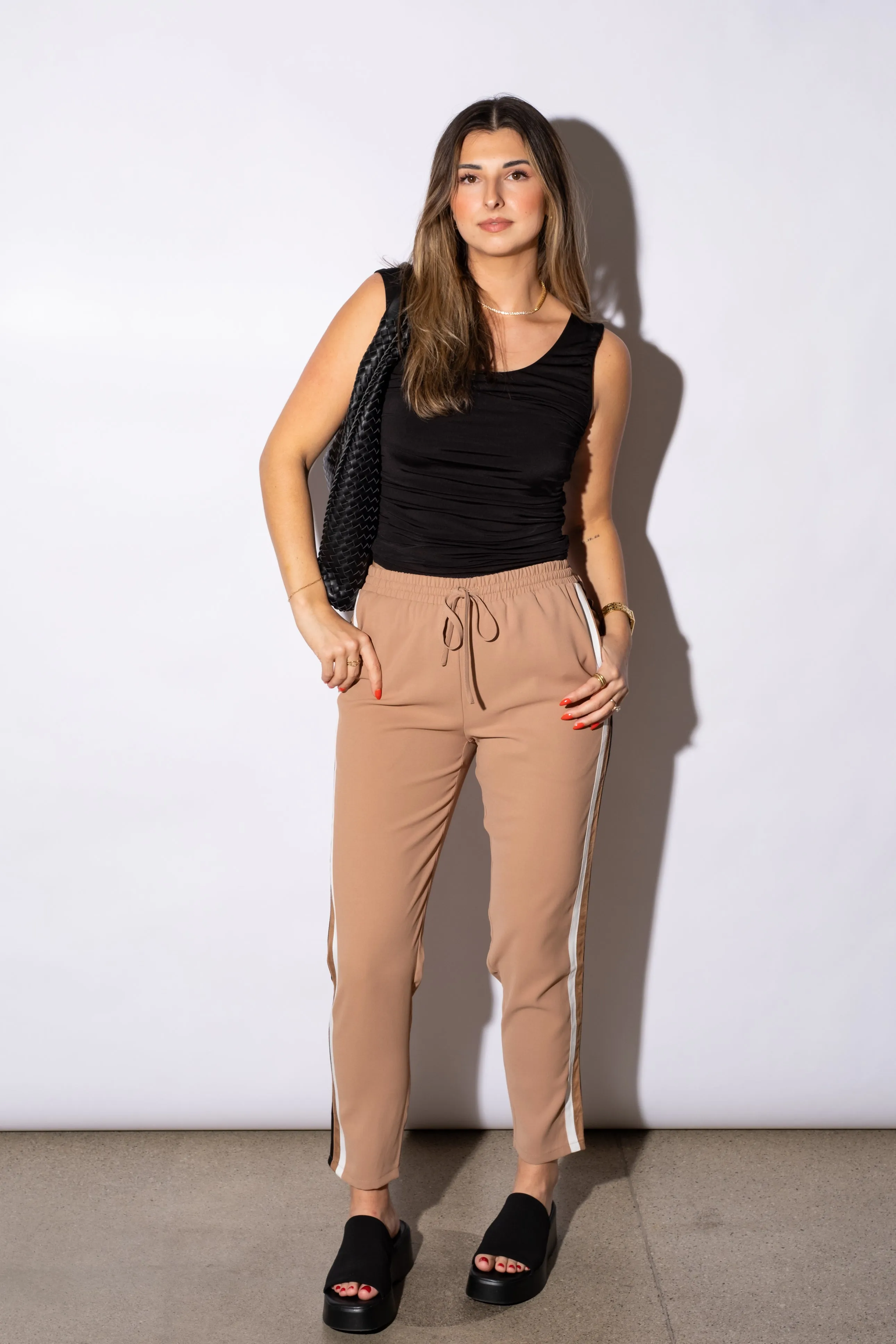 Davina Striped Joggers