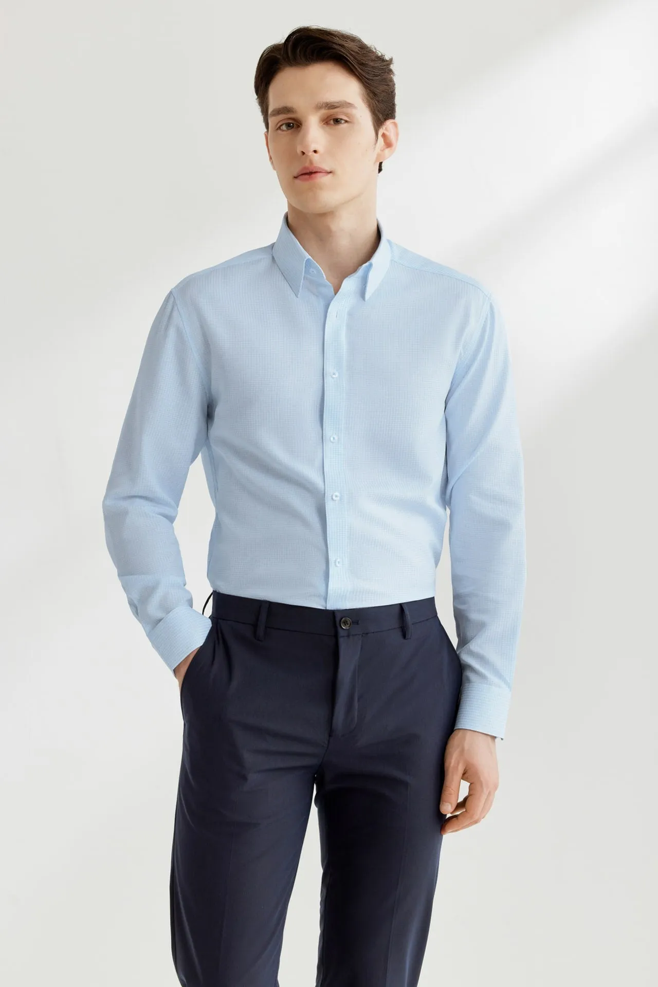 Dry Check Shirt in Smart Fit