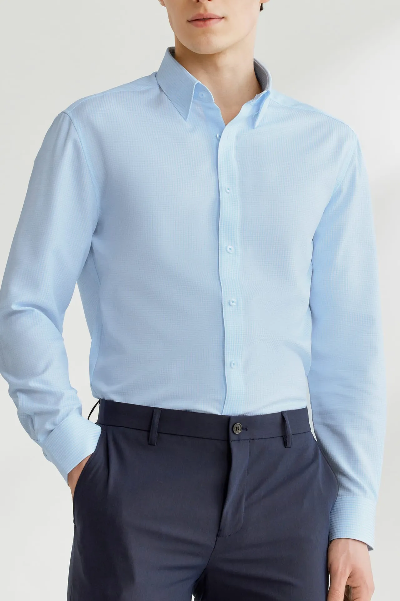 Dry Check Shirt in Smart Fit