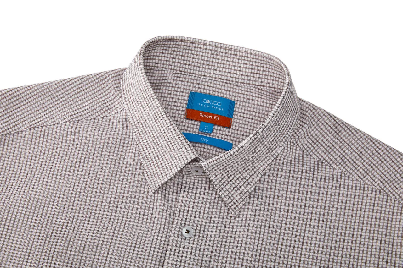 Dry Check Shirt in Smart Fit
