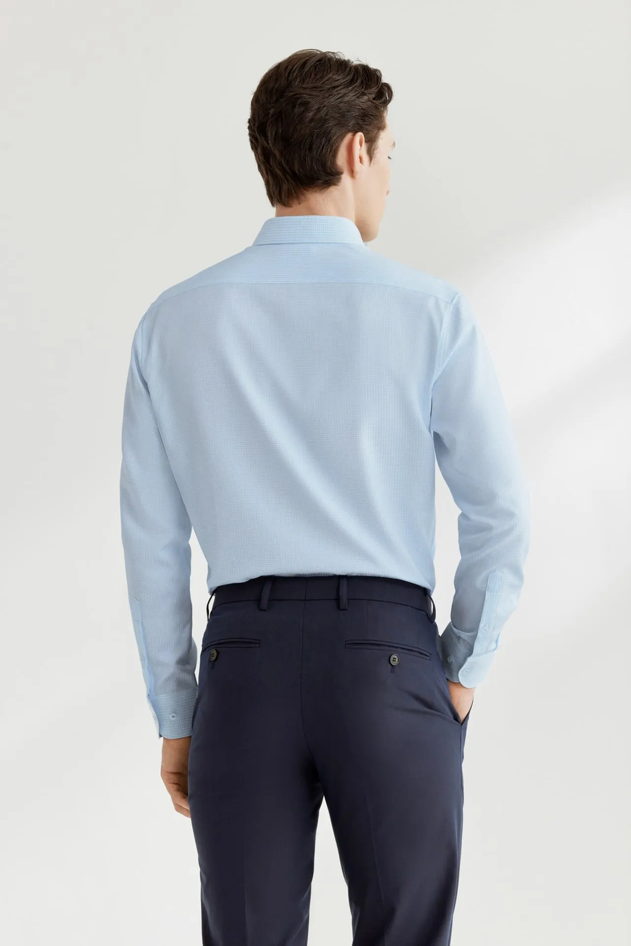 Dry Check Shirt in Smart Fit