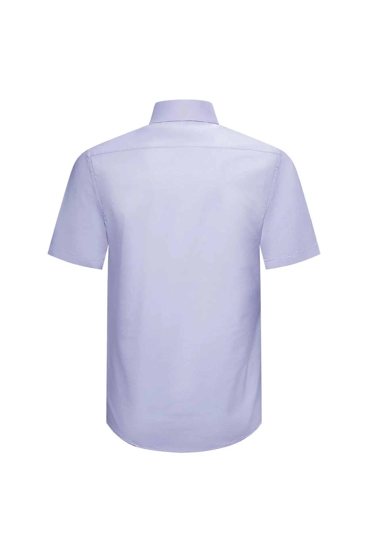 Dry Wicking & Stretch Poplin Shirt in Smart Fit Short Sleeve with Chest Pocket
