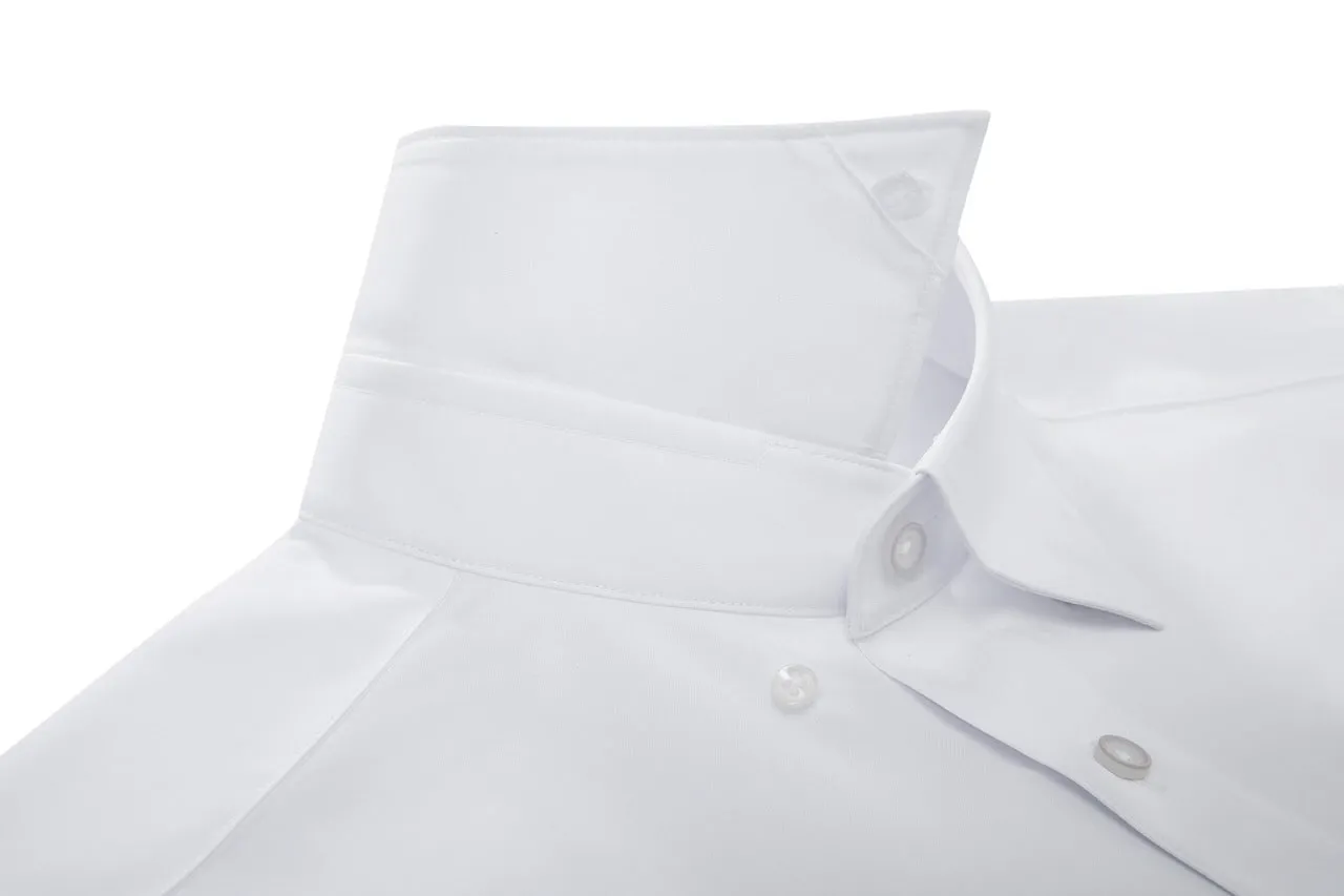 Dry Wicking & Stretch Poplin Shirt in Smart Fit Short Sleeve with Chest Pocket