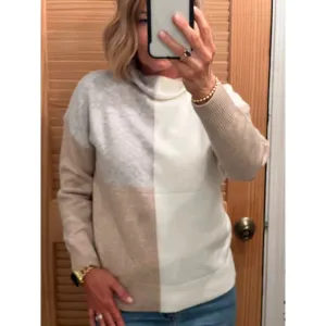 Earthy Blocks Sweater