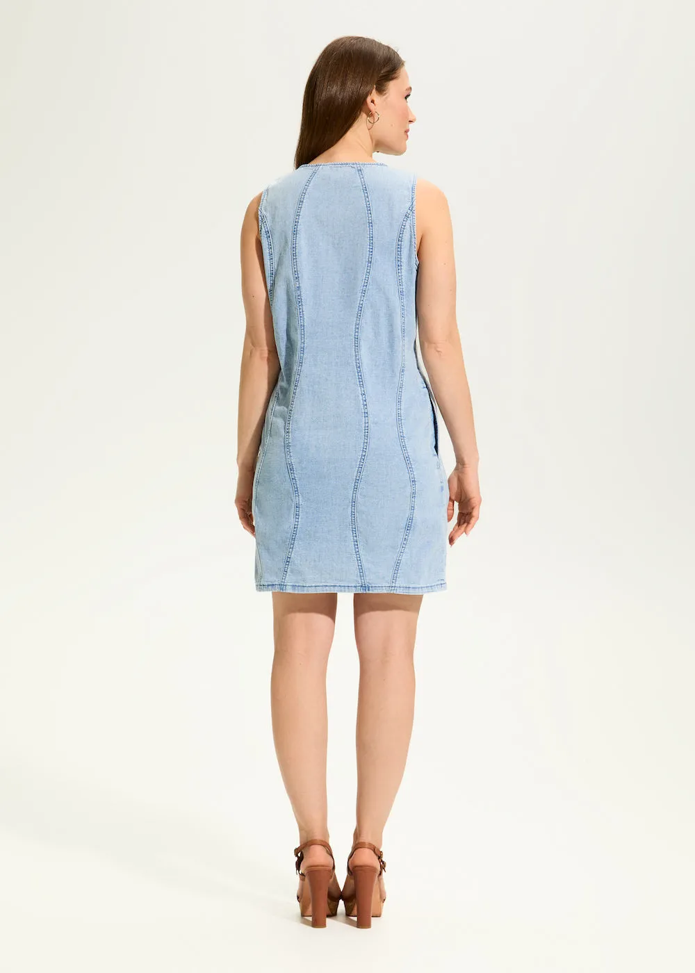FDJ Wave Dress - Powder